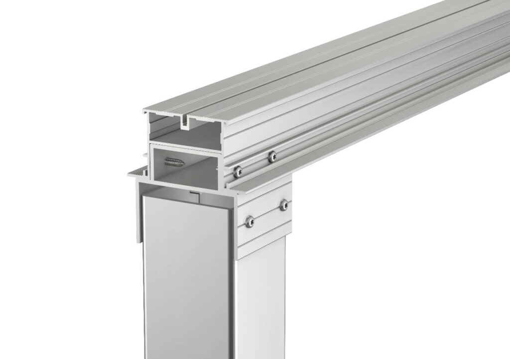 Privat: Aluminium Terrassen Unterkonstruktion ECOFIX für Keramik, Stein & Beton Platten