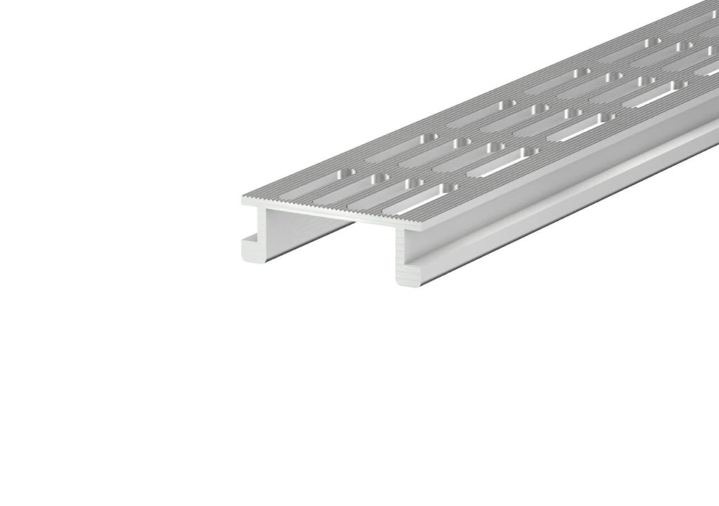 Aluminium Terrassen Unterkonstruktion ECOFIX<br> für Keramik, Stein & Beton Platten